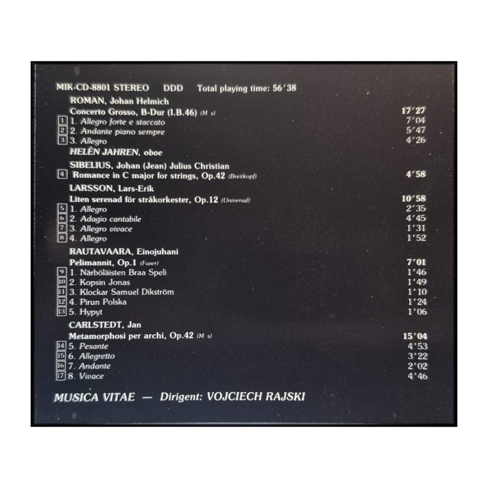 Musica Vitae / Wojciech Rajski: Nordic Music V1