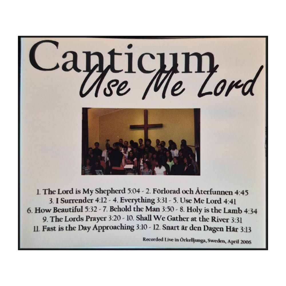 Canticum: Use Me Lord