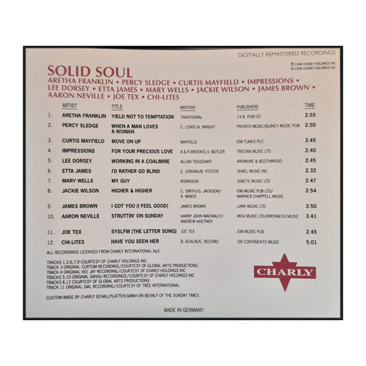 The Sunday Times Music Collection: Contemporary: Soild Soul