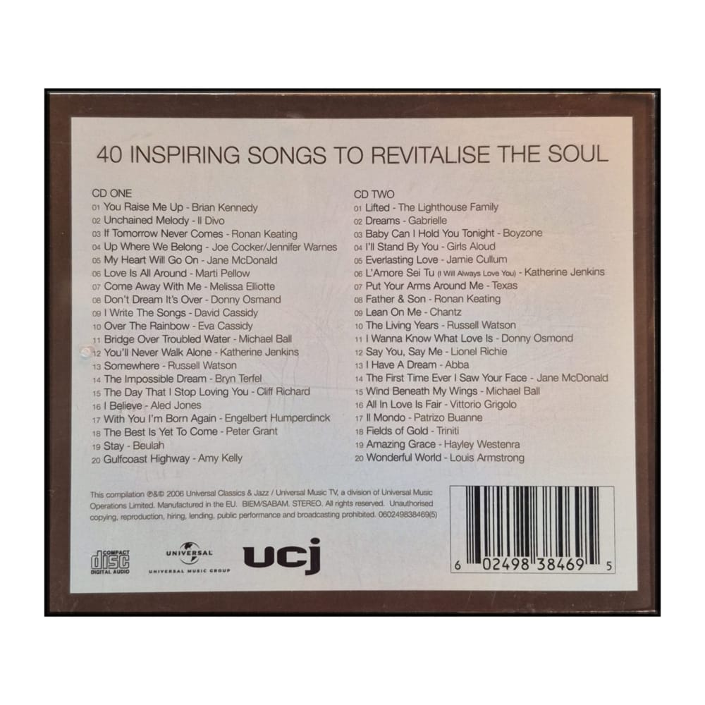 You Raise Me Up: 40 Uplifting Songs