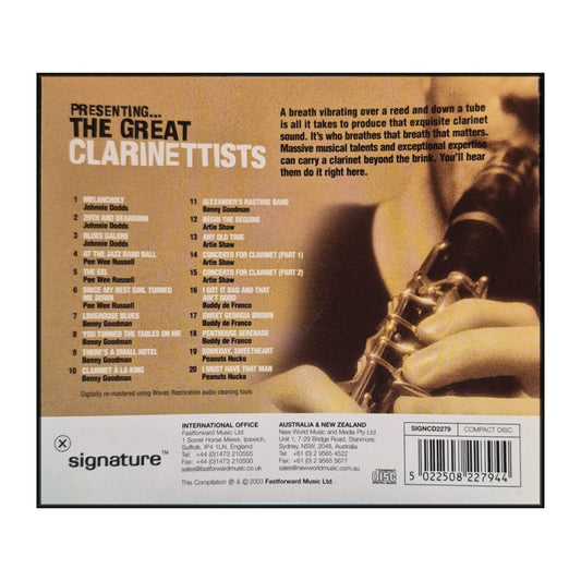 Signature: The Great Clarinetists