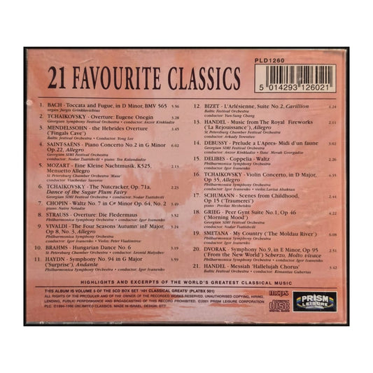 21 Favourite Classics