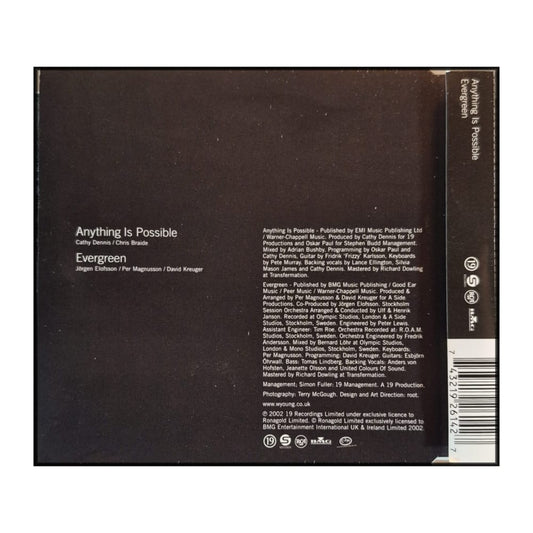 Will Young: Anything Is Possible / Evergreen