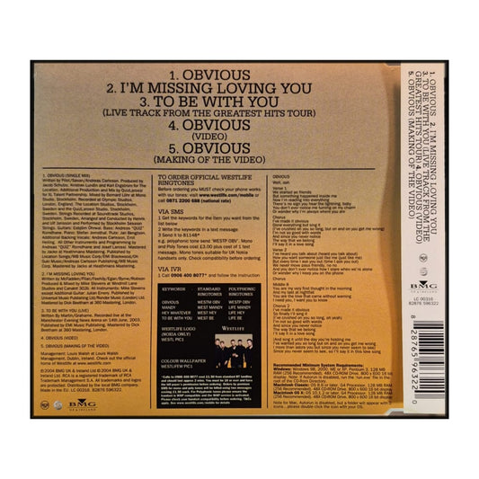 Westlife: Obvious