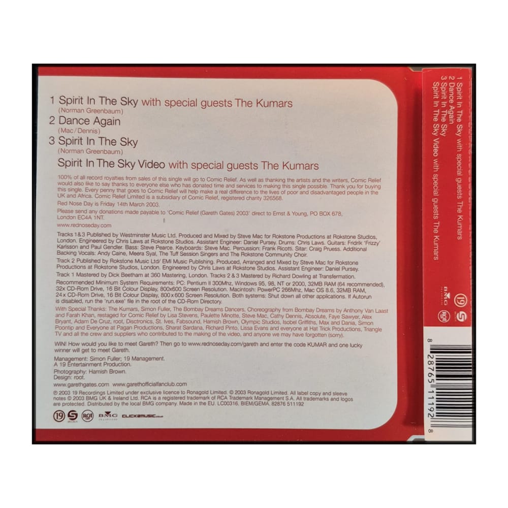 Gareth Gates: Spirit In The Sky