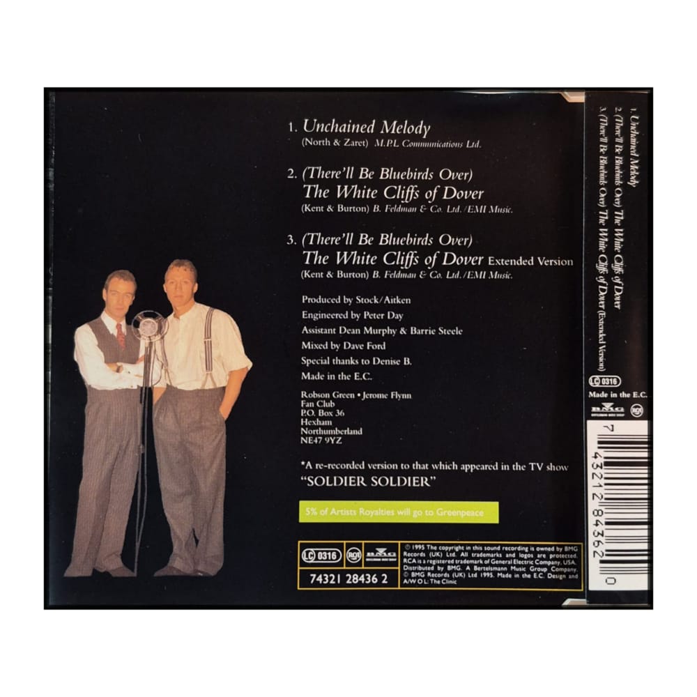 Robson Green & Jerome Flynn: Unchained Melody / White Cliffs of Dover