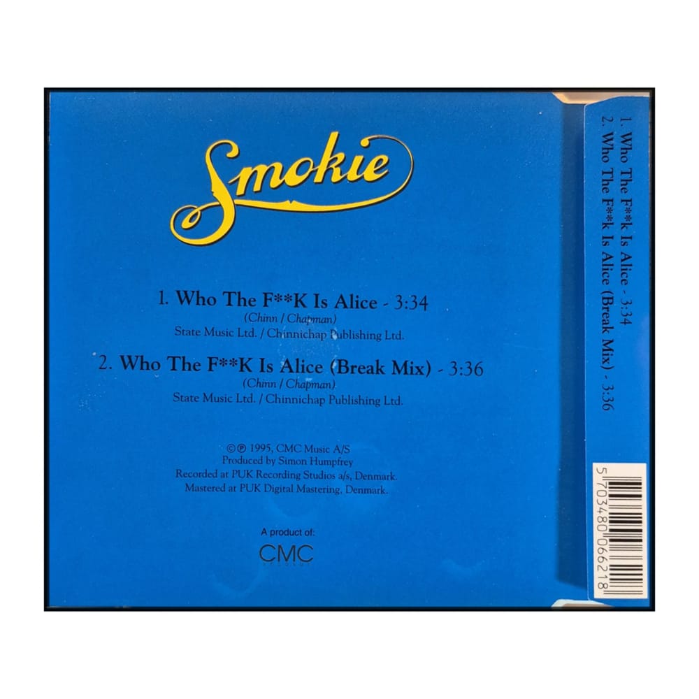 Smokie: Who The F**K Is Alice