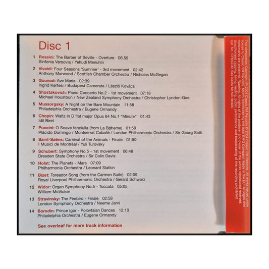 Classic Fm: Hall Of Fame - The Great Composers Disc-1