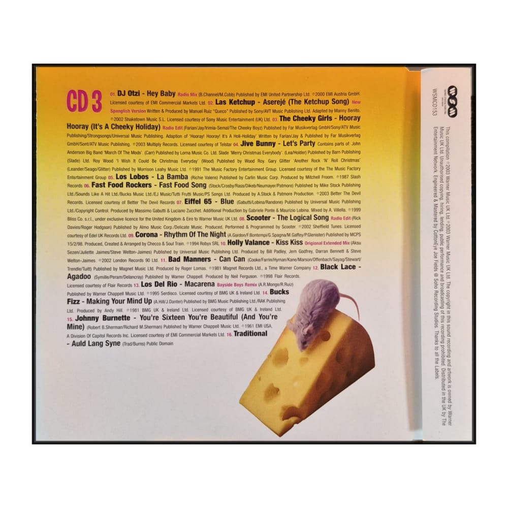 The Ultimate Cheese Party Disc-3