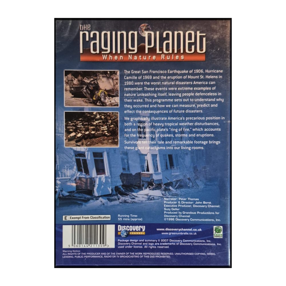 Discovery Channel: The Raging Planet : When Nature Rules
