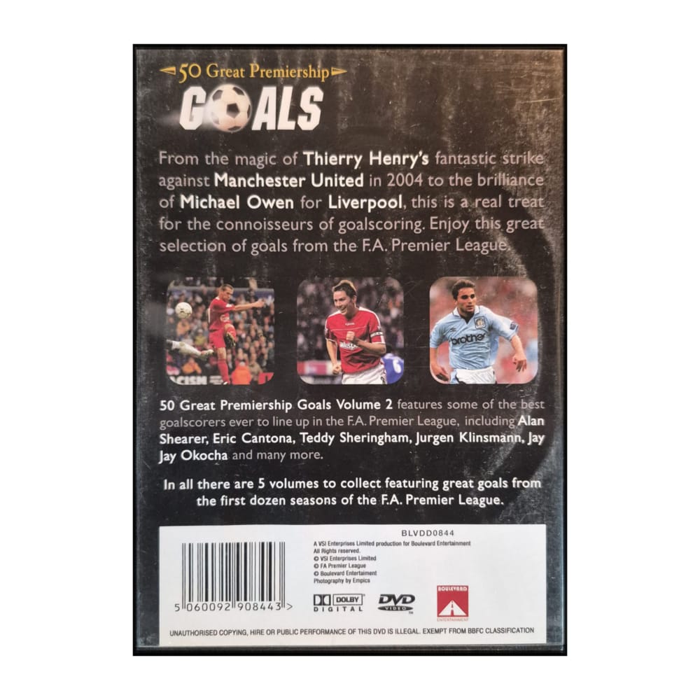 Premier League : 50 Great Premiership Goals V2