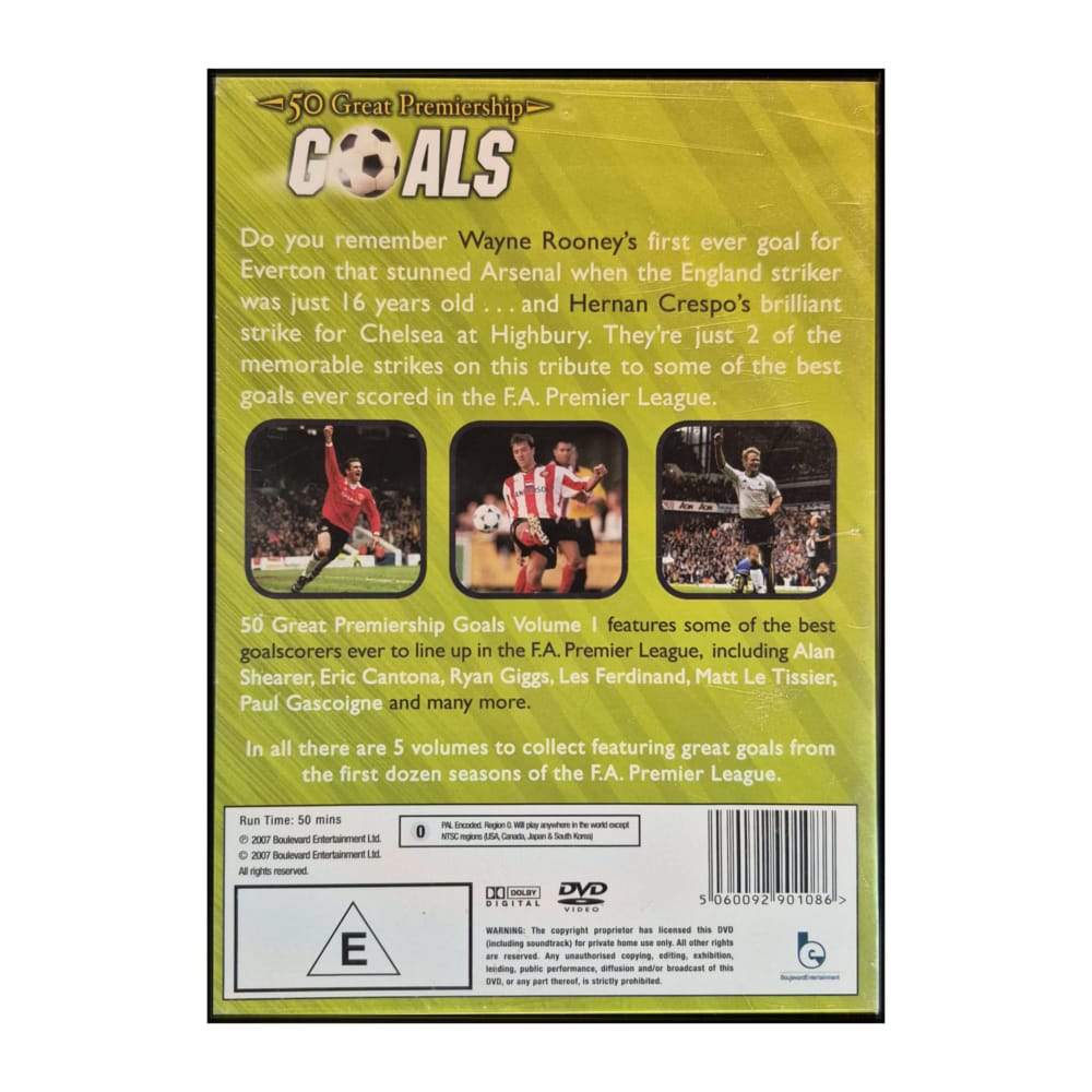 Premier League : 50 Great Premiership Goals V1