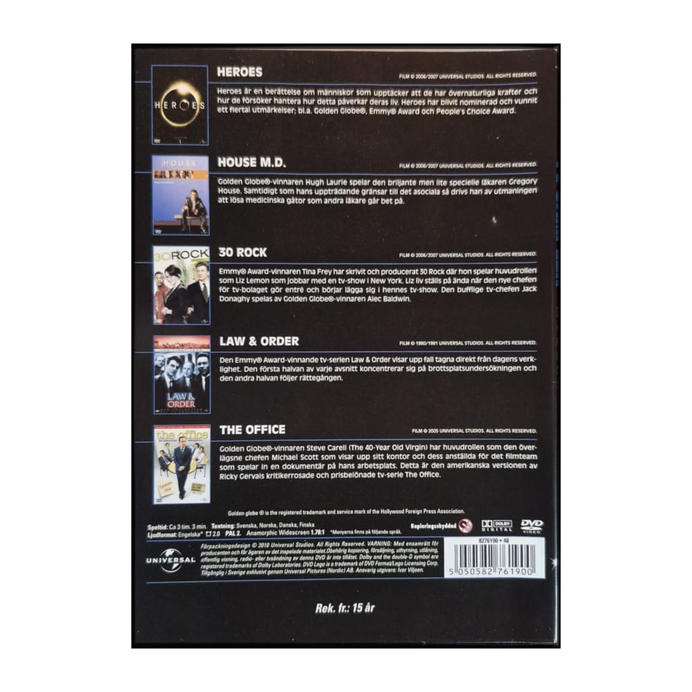 Universal: Modern Tv-Shows Tv-Sampler