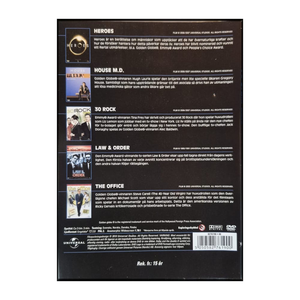 Universal: Modern Tv-Shows Tv-Sampler
