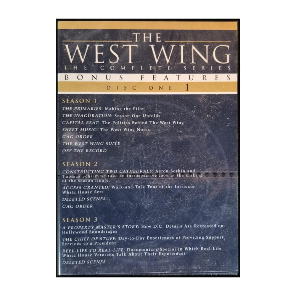 The West Wing Disc-1-2