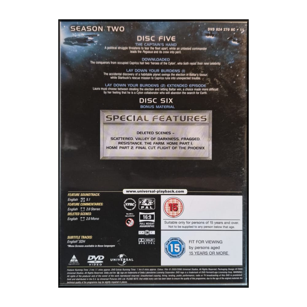 Battlestar Galactica 2 Disc-5-6