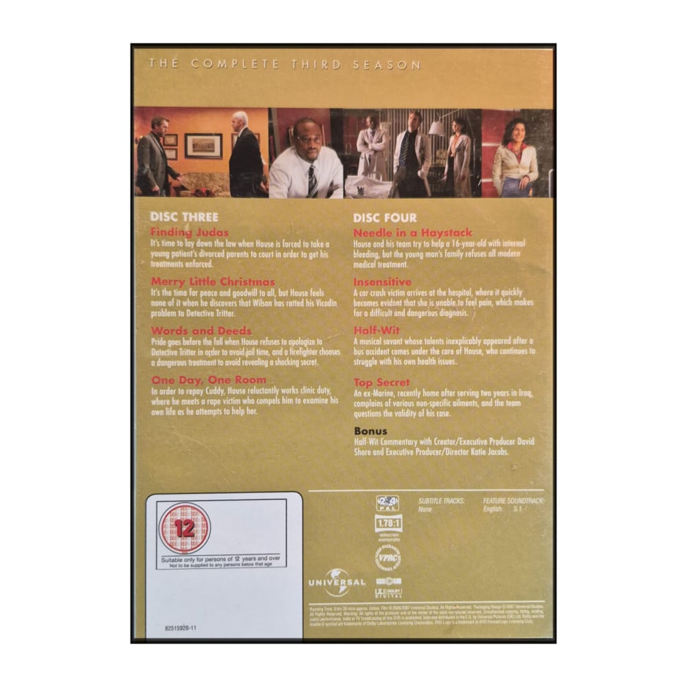 House M.D. 3 Disc-3-4