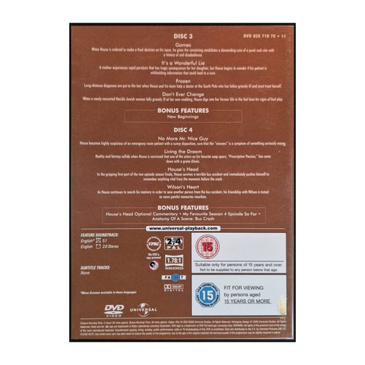 House M.D. 4 Disc-3-4