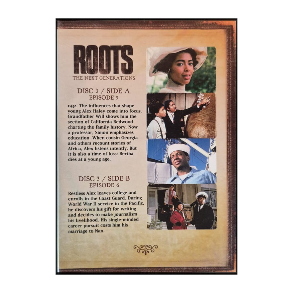 Roots: The Next Generations Disc-3-4