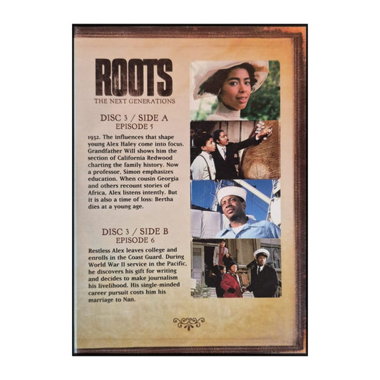 Roots: The Next Generations Disc-3-4