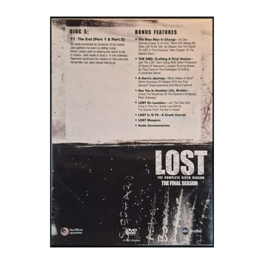 Lost 6 E17 + Bonus Features