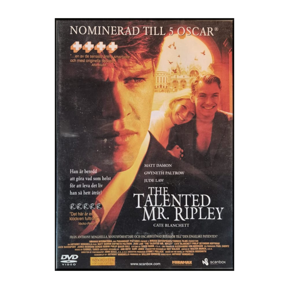 Tom Ripley: The Talented Mr. Ripley