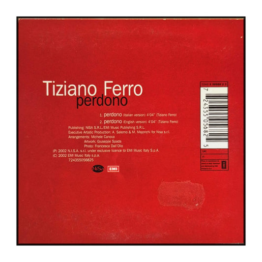 Tiziano Ferro: Perdono