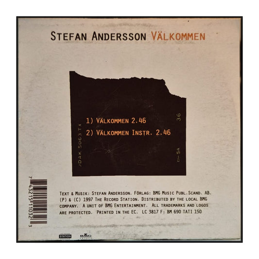 Stefan Andersson: Välkommen