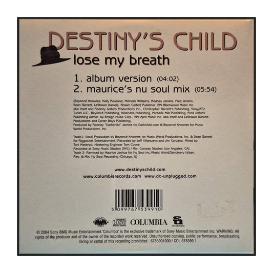 Destiny'S Child: Lose My Breath