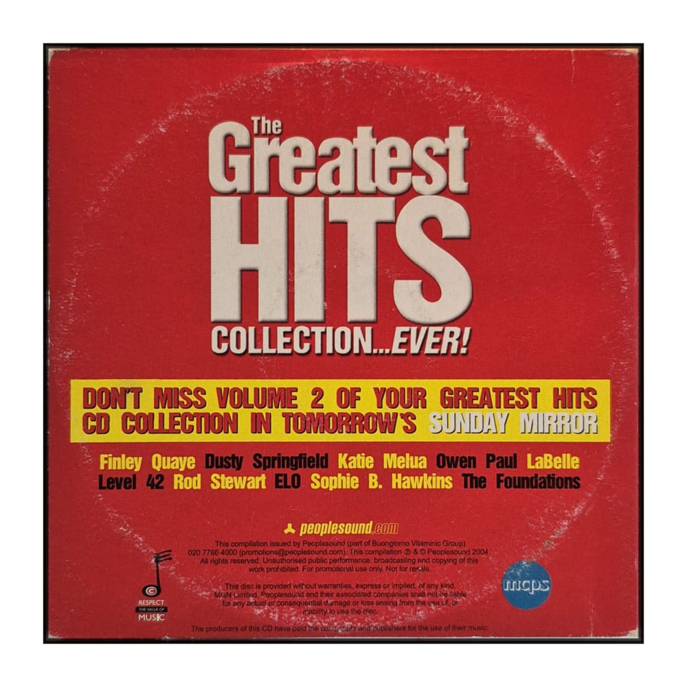 Sunday Mirror: The Greatest Hits Collection Ever