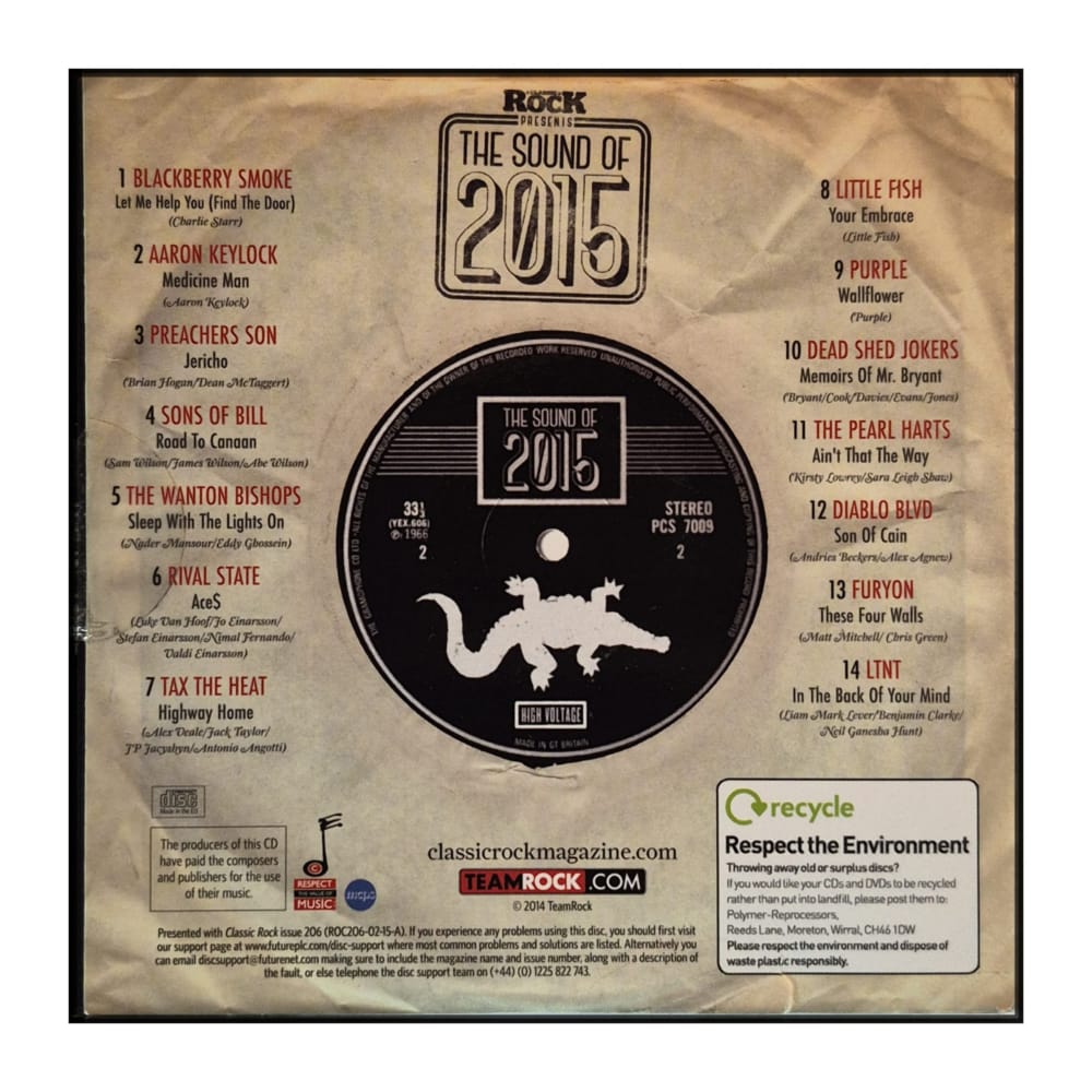 Classic Rock 206: The Sound Of 2015