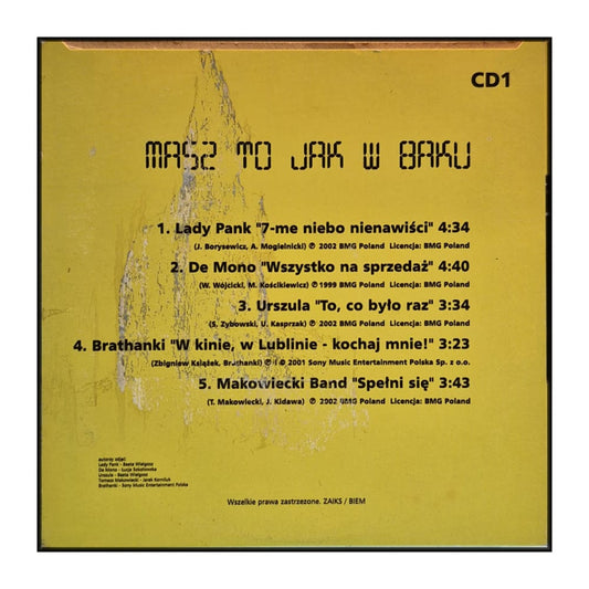 Masz To Jak W Banku Disc-1