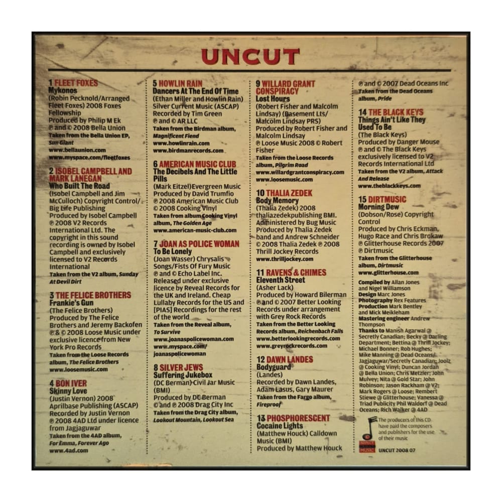 Uncut 2008-07: Long Time Gone