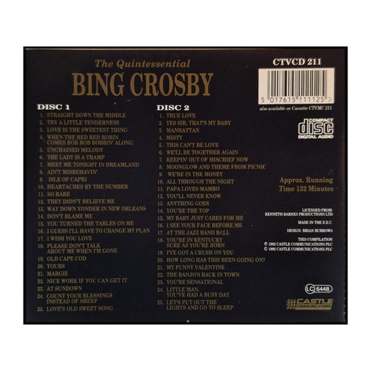 Bing Crosby: The Quintessential Bing Crosby