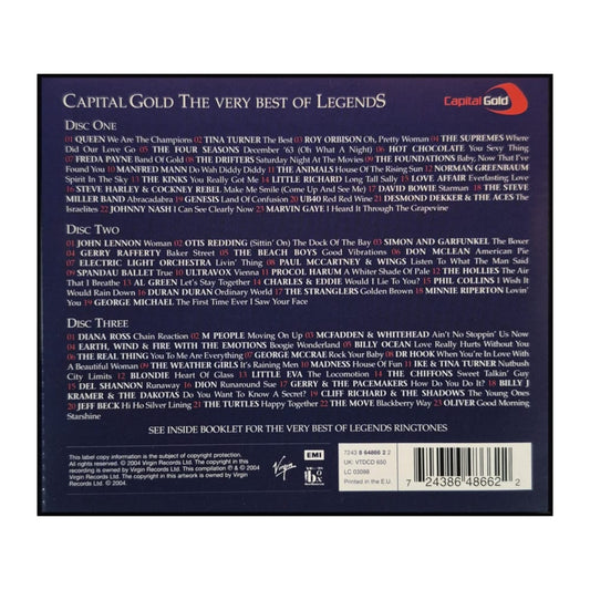 Capital Gold: The Very Best Of Legends: The Definitive Collection