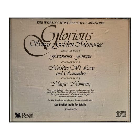 Reader'S Digest: Glorious Songs Golden Memories
