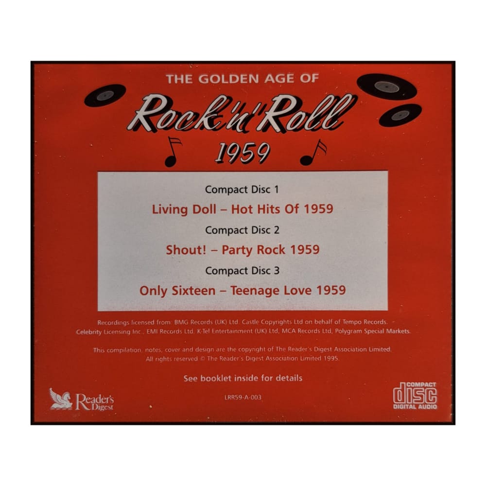 The Golden Age Of Rock&Roll 1959