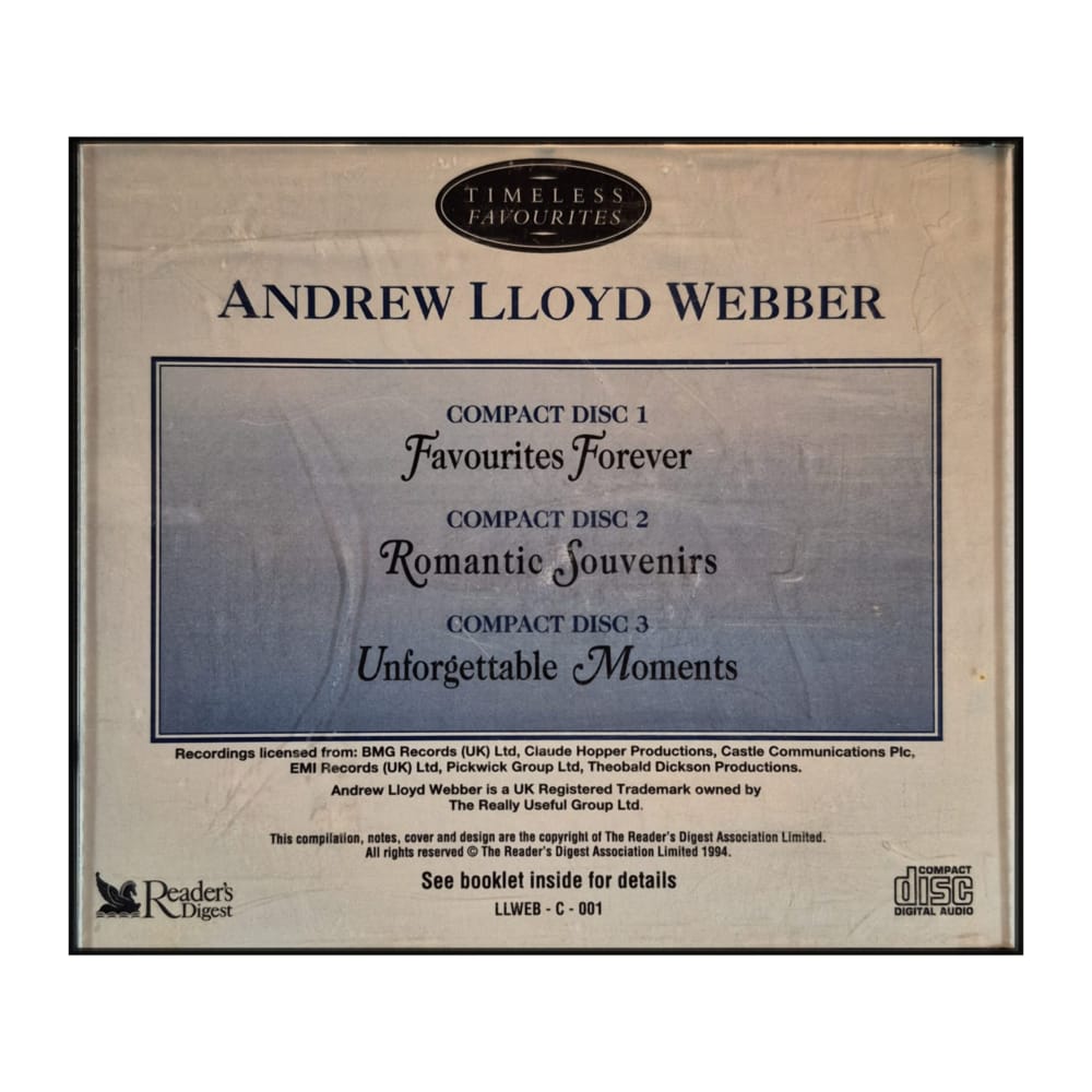 Andrew Lloyd Webber: The Songs Of