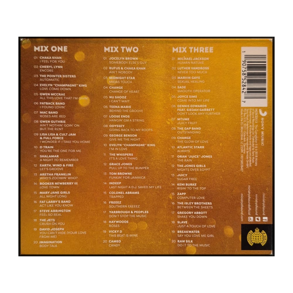 Ministry Of Sound: Soul 1980S Jams