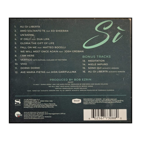 Andrea Bocelli: Si