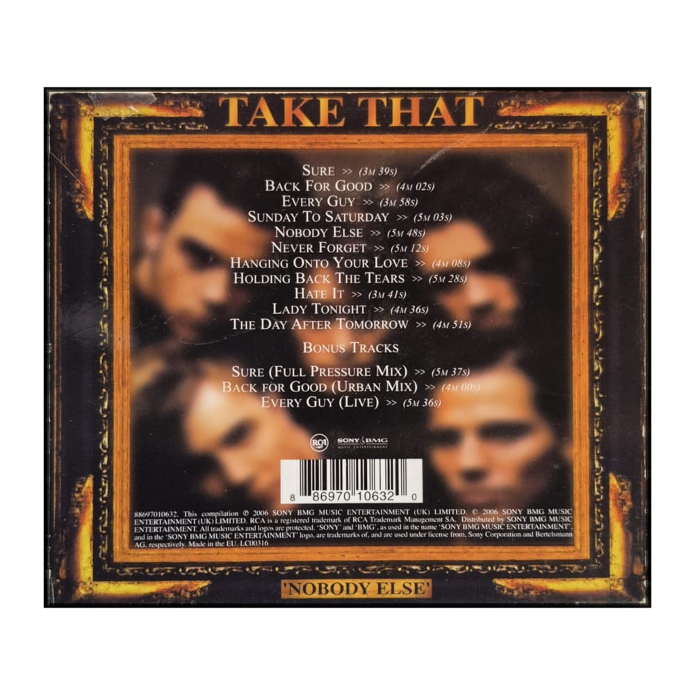 Take That: Nobody Else