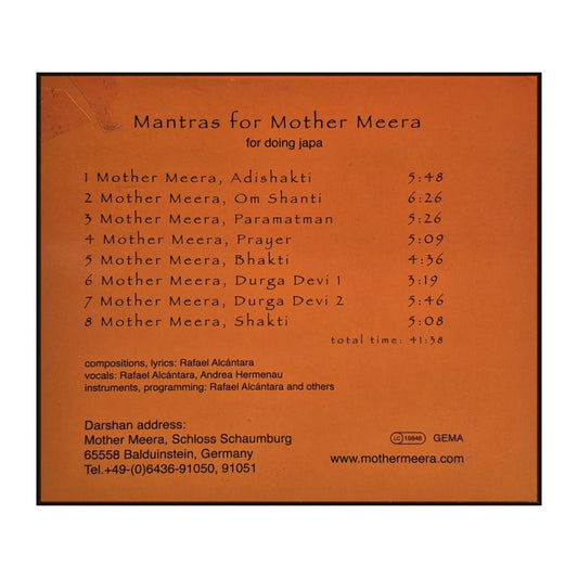 Mantras For Mother Meera: For Doing Japa