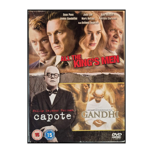 All The King’S Men + Capote + Gandhi