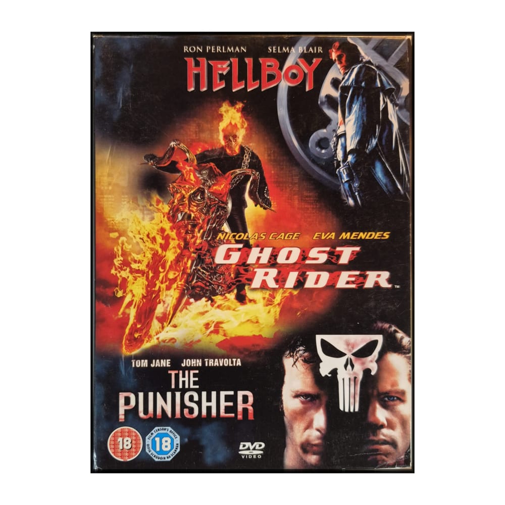 Hellboy + Ghost Rider + The Punisher