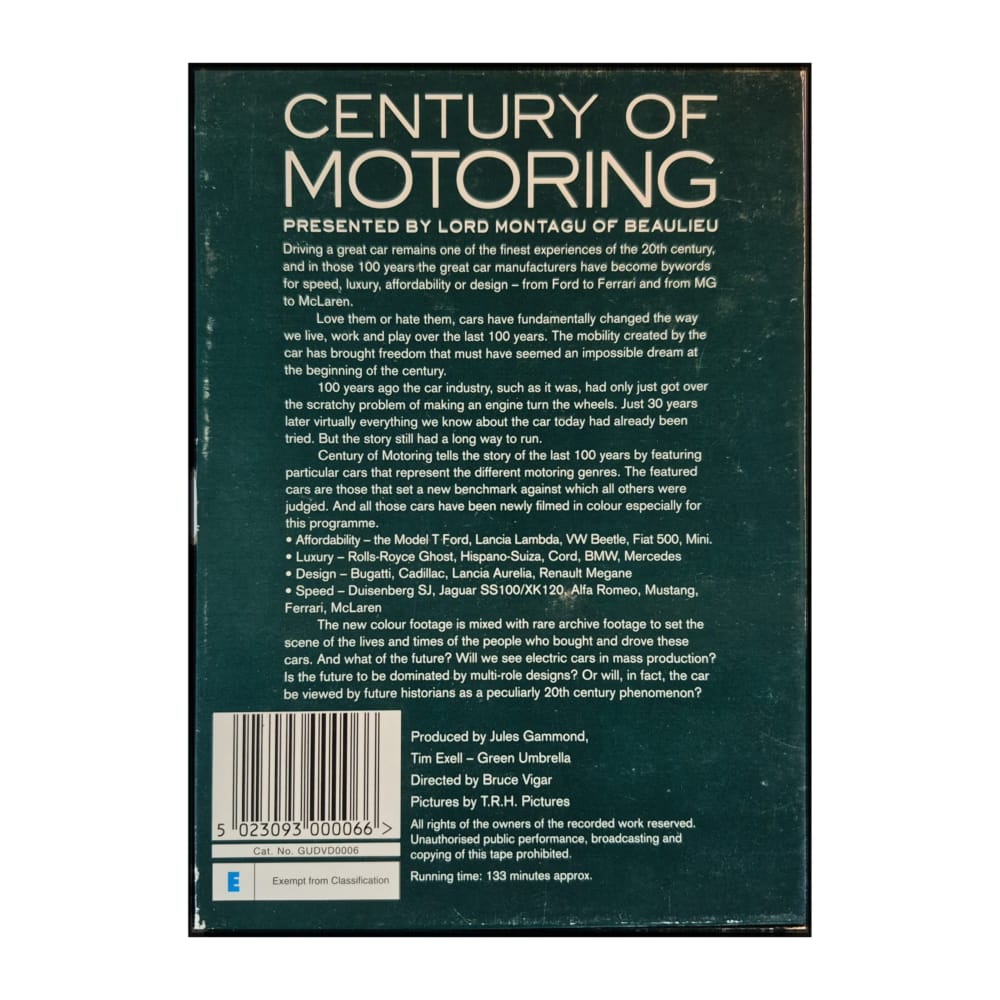 Century Of Motoring