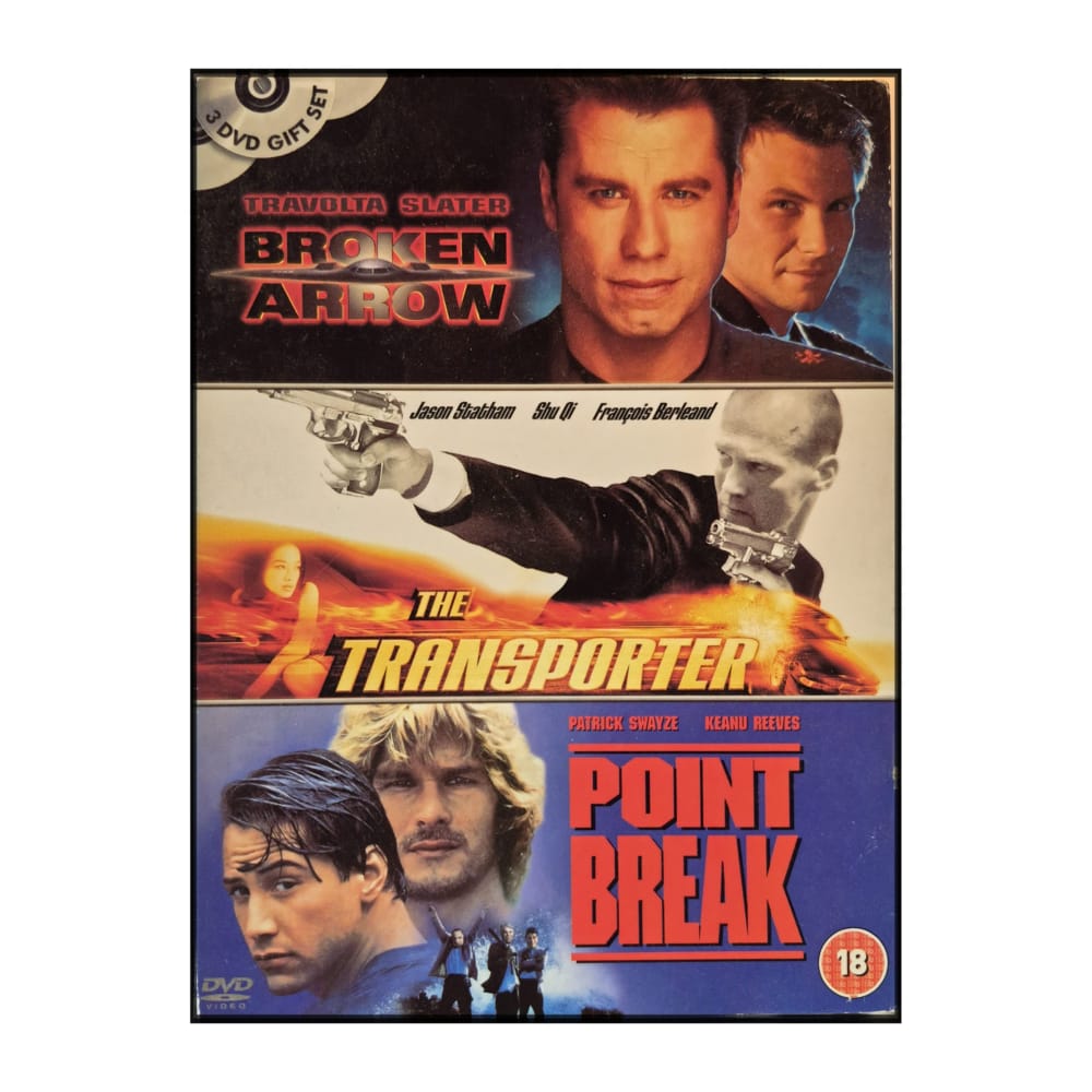 Broken Arrow + Transporter  + Point Break