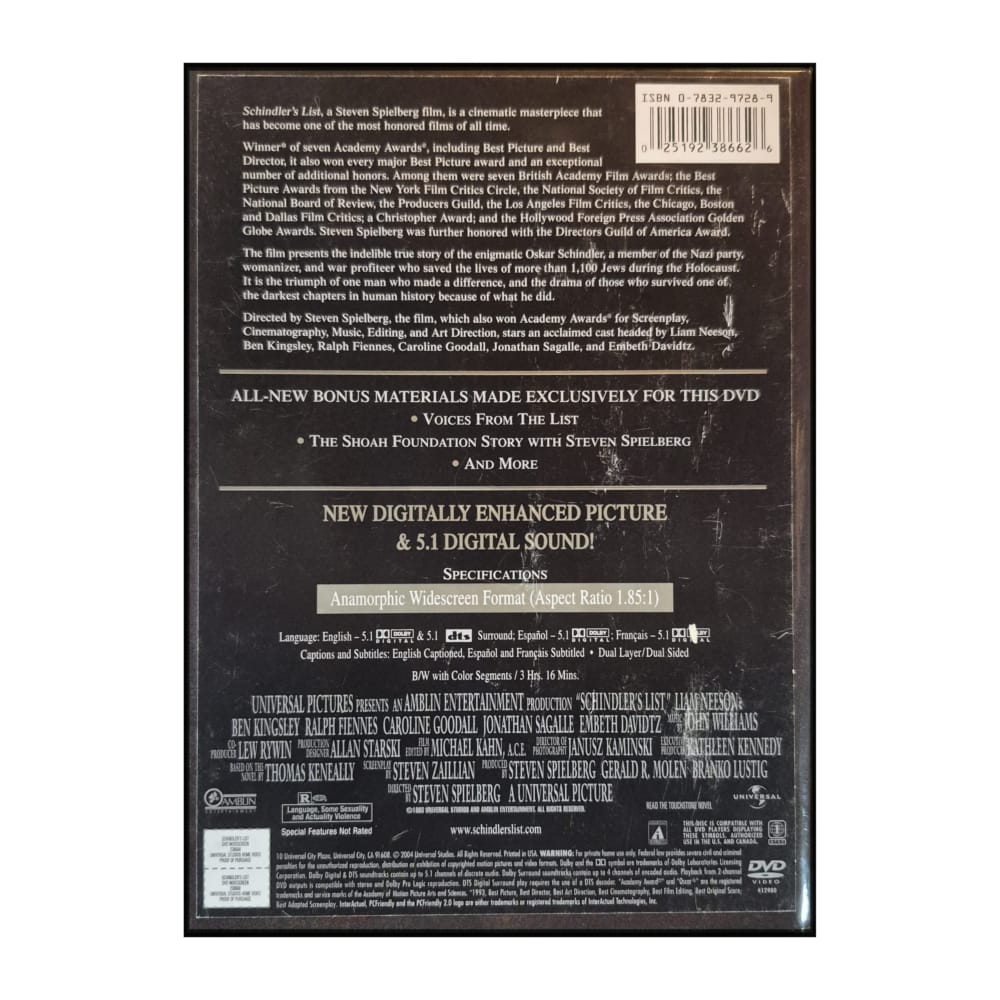 Schindler'S List