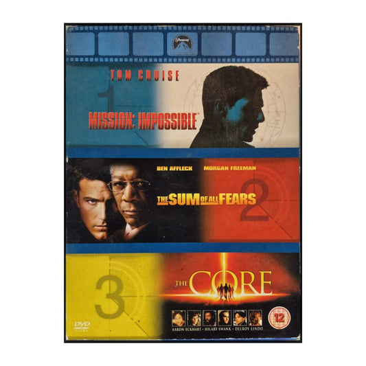 Mission Impossible +  Sum Of All Fears + The Core