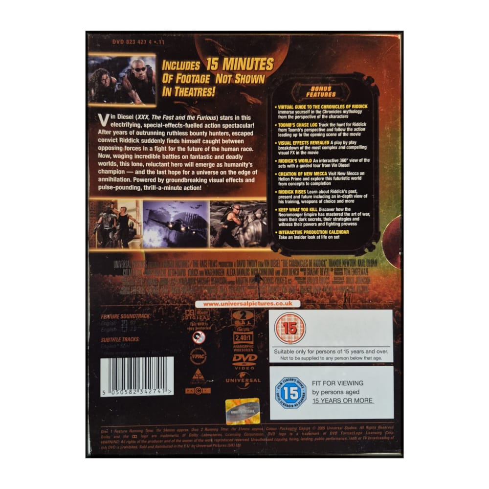 Riddick: the chronicles of