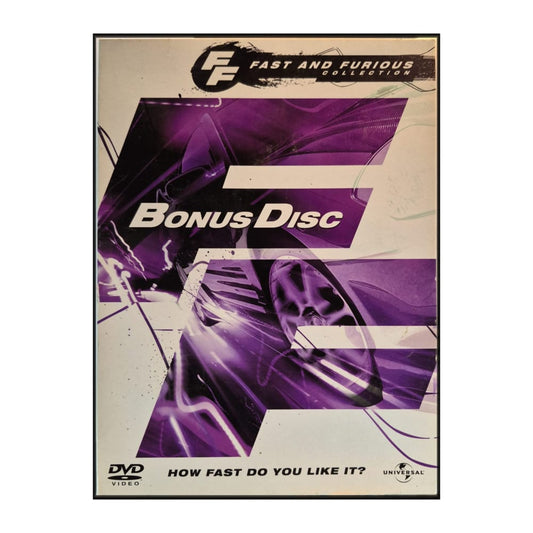 Fast & Furious 1-2 + Tokyo Drift + Bounce Disc